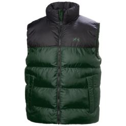 Kurtka puchowa bez rękawów Helly Hansen Active. Zielone kurtki męskie Helly Hansen, bez wzorów, z puchu, bez kaptura. Za 664.00 zł.