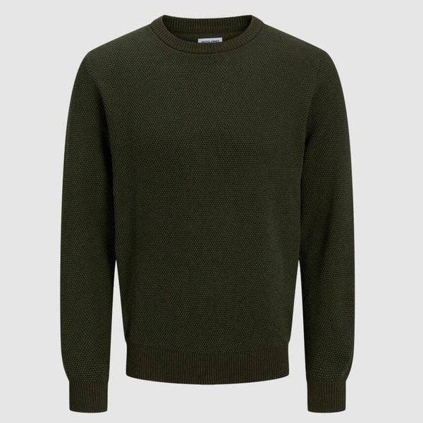 Sweter Jack & Jones Globe Duffel. Swetry męskie Jack&Jones, m, bez wzorów, bez kołnierzyka, bez ramiączek. W wyprzedaży za 163.90 zł.