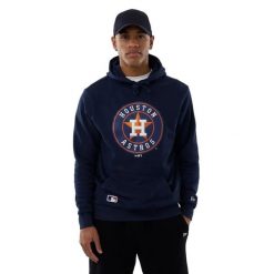Bluza z kapturem Houston Astros Nos MLB Regular OSB. Niebieskie bluzy męskie New Era, m, bez wzorów, z kapturem. Za 283.00 zł.