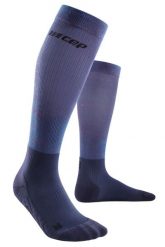 Skarpety kompresyjne męskie regeneracyjne CEP Infrared Recovery wysokie. Niebieskie skarpety męskie CEP, bez wzorów, z elastanu. Za 189.00 zł.