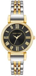 Zegarek damski Anne Klein AK-2159BKTT srebrny. Szare zegarki damskie Anne Klein, srebrne. Za 431.00 zł.