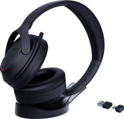 Słuchawki Yealink BH78 Zestaw słuchawkowy Przewodowy i Bezprzewodowy Opaska na głowę Połączenia/muzyka USB Type-C / USB Type-A Bluetooth Podstawka do. Czarne słuchawki bezprzewodowe yealink. Za 852.32 zł.