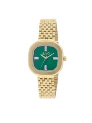 Liu Jo Zegarek Chains Elison TLJ2779 Złoty. Żółte, analogowe zegarki damskie Liu Jo, ze stali. Za 689.99 zł.