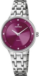 Zegarek Festina Zegarek damski Festina F20600-2 CYRKONIE srebrny. Szare zegarki damskie Festina, srebrne. Za 424.00 zł.