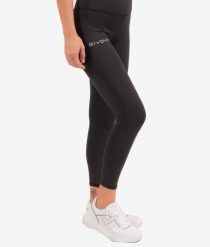 Damskie legginsy Givova Basic. Czarne legginsy damskie Givova, bez wzorów, z elastanu. Za 91.49 zł.