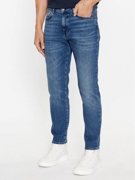 Boss Jeansy Re.Maine BC-C 50501843 Niebieski Regular Fit. Niebieskie jeansy męskie Boss, z bawełny. Za 549.99 zł.