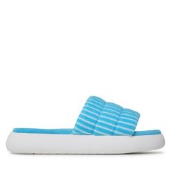Klapki Toms. Niebieskie klapki damskie Toms, bez wzorów, bez obcasa, bez zapięcia. Za 219.99 zł.