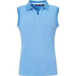 Damski tank top Abacus LDS Victoria Drycool. Niebieskie topy damskie Abacus, bez wzorów, bez kołnierzyka, bez ramiączek. Za 260.95 zł.