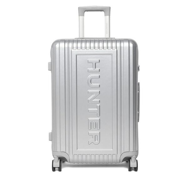 Walizka średnia Hunter. Szare walizki damskie Hunter, bez wzorów, średnie. Za 359.99 zł.