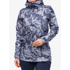 Kurtka przeciwdeszczowa damska Columbia Splash A Little II Jacket. Niebieskie kurtki sportowe damskie Columbia, bez wzorów, bez ramiączek, bez kaptura, trekkingowe. Za 350.99 zł.