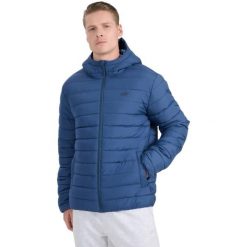 Kurtka męska 4F M598 denim 4FWAW25TDJAM598. Niebieskie kurtki sportowe męskie 4F, m, bez wzorów, z denimu, bez kaptura. Za 249.00 zł.