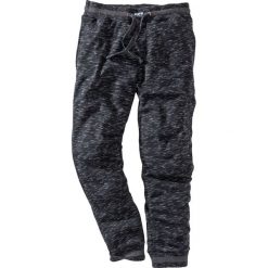 Spodnie sportowe. Niebieskie spodnie sportowe męskie bonprix, l, bez wzorów. Za 94.99 zł.