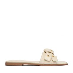 Klapki Badura. Klapki damskie Badura, bez wzorów, bez obcasa, bez zapięcia. Za 249.99 zł.