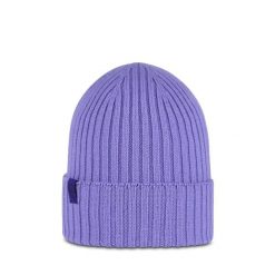 Czapka zimowa Buff Knitted Norval. Fioletowe czapki damskie Buff, na zimę, bez wzorów, z wełny, eleganckie. Za 212.30 zł.