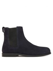 Calvin Klein Sztyblety Ess Rubber Chelsea Su HM0HM02055 Czarny. Czarne botki męskie Calvin Klein, bez wzorów, ze skóry, bez obcasa, bez zapięcia. Za 559.99 zł.