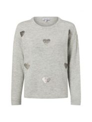 More & More Sweter damski z zawartością wełny Kobiety szary marmurkowy, 38. Szare swetry nierozpinane damskie More & More, bez wzorów, z wełny, eleganckie, bez kołnierzyka, bez ramiączek. Za 279.95 zł.