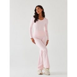 Legginsy Dzwony - Morning Dew BeShaped. Czerwone legginsy damskie BESHAPED, bez wzorów, z elastanu. Za 219.00 zł.