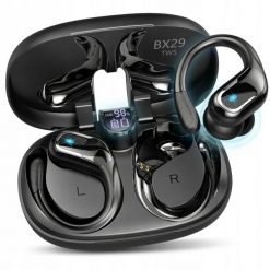 Słuchawki Wenom Słuchawki bezprzewodowe Bluetooth 5.4 dokanałowe sportowe rozmowy bass. Słuchawki bezprzewodowe Wenom. Za 97.99 zł.