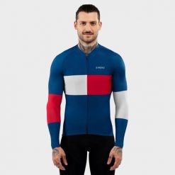 Męska koszulka rowerowa z krótkim rękawem Kolarstwo Siroko M2 Vezzana. Czerwone bluzy męskie SIROKO, m, bez wzorów, z jersey, sportowe, bez ramiączek, bez kaptura. Za 381.00 zł.
