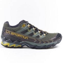 Buty trekkingowe męskie La Sportiva La Ultra Raptor Ii Gtx. Brązowe buty zimowe męskie La Sportiva, bez wzorów, z materiału, bez obcasa, bez zapięcia. Za 865.00 zł.