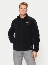 Napapijri Polar Tynik NP0A4IA9 Czarny Regular Fit. Czarne bluzy sportowe męskie Napapijri, m, bez wzorów, z polaru, bez kaptura. Za 619.99 zł.