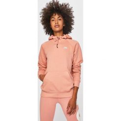 Nike Sportswear - Bluza. Czerwone bluzy damskie Nike Sportswear, l, bez wzorów, z bawełny, bez ramiączek, z kapturem. Za 199.90 zł.