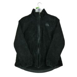Second life - Kurtka polarowa TNF Osito dla kobiet - Stan bardzo dobry. Czarne kurtki sportowe damskie The North Face, na zimę, m, bez wzorów, z materiału, bez ramiączek, bez kaptura, trekkingowe. Za 190.31 zł.