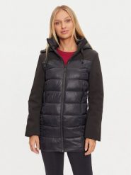 ONLY Płaszcz zimowy Sophie 15294008 Czarny Regular Fit. Czarne płaszcze damskie ONLY, na zimę, m, bez wzorów, z syntetyku, bez kołnierzyka, bez kaptura. Za 279.99 zł.