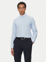 Liu Jo Koszula QA5118 J4912 Niebieski Slim Fit. Niebieskie koszule męskie Liu Jo, m, bez wzorów, z syntetyku, biznesowe, bez kołnierzyka, bez ramiączek. Za 329.99 zł.