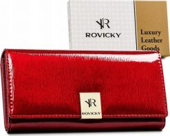 Rovicky Portfel damski Rovicky [DH] RH-27A-1-SH czerwona. Czerwone portfele damskie ROVICKY. Za 175.39 zł.
