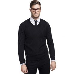 Sweter CARLO A 15-56SR. Brązowe swetry męskie Giacomo Conti, na jesień, m, bez wzorów, z wełny, biznesowe, bez kołnierzyka, bez ramiączek. Za 229.00 zł.