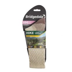 Skarpety do turystyki damskie Bridgedale HIKE LW COM BO LD. Brązowe skarpetki damskie Bridgedale, bez wzorów. Za 101.99 zł.
