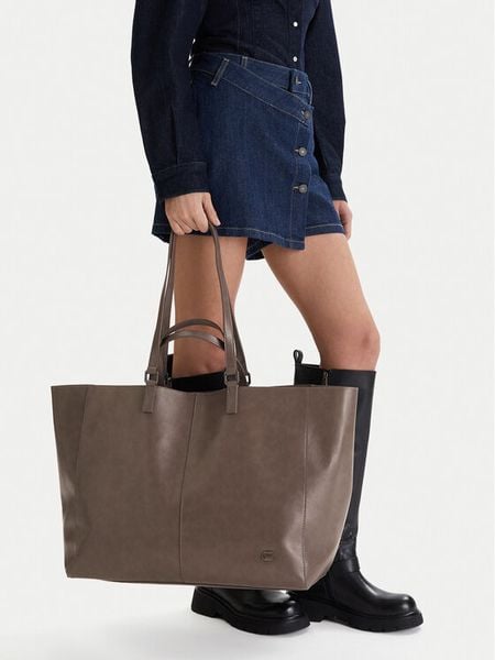 G-Star Raw Torebka EO-LDA8455 Brązowy. Brązowe shopperki damskie G-Star, bez wzorów, z materiału, bez dodatków. Za 140.99 zł.