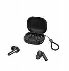 Słuchawki XO Bluetooth TWS czarne ANC + ENC z podstawką (G53). Czarne słuchawki bezprzewodowe XO. Za 51.25 zł.