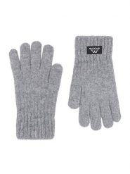 Kappa Rękawiczki CWBEO-KAP-U6-002-AW26 Szary. Szare rękawiczki męskie Kappa, bez wzorów, z dzianiny. Za 39.99 zł.