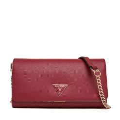 Torebka Guess. Czerwone torebki do ręki damskie Guess, z aplikacjami, bez dodatków. Za 339.99 zł.