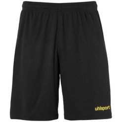 Spodenki bez zapięcia Uhlsport Center Basic. Czarne szorty damskie Uhlsport, bez wzorów, sportowe. Za 106.50 zł.