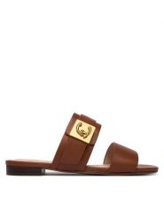 Coccinelle Klapki C-Me E4 U7Q 17 01 01 Brązowy. Brązowe klapki damskie Coccinelle, bez wzorów, ze skóry, bez obcasa, bez zapięcia. Za 849.99 zł.