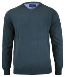Ciemny Szary Sweter Męski w Serek - 100% BAWEŁNA - Adriano Guinari. Szare swetry męskie Adriano Guinari, m, bez wzorów, z bawełny, biznesowe, bez kołnierzyka, bez ramiączek. Za 159.00 zł.