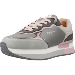 Buty PEPE JEANS RUSPER ORIGIN W Zielony. Czerwone obuwie trekkingowe damskie Pepe Jeans, z jeansu, bez zapięcia. Za 319.70 zł.