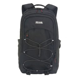 Slam Plecak Dorosłych. Czarne plecaki damskie SLAM, bez wzorów, z poliesteru, sportowe. Za 398.25 zł.