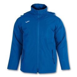 Kurtka sportowa wiatrówka męska Joma Trivor. Niebieskie kurtki sportowe męskie Joma, m, bez wzorów, z materiału, z kapturem. Za 409.00 zł.