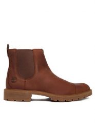Timberland Sztyblety TB0A29N5F131 Brązowy. Brązowe botki męskie Timberland, bez wzorów, ze skóry, bez obcasa, bez zapięcia. Za 459.99 zł.