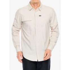 Koszula męska Columbia Skien Valley Long Sleeve Shirt. Brązowe koszule męskie Columbia, m, bez wzorów, sportowe, bez kołnierzyka, bez ramiączek. Za 319.99 zł.