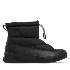 Śniegowce Sorel. Czarne śniegowce damskie Sorel, bez zapięcia. Za 339.99 zł.
