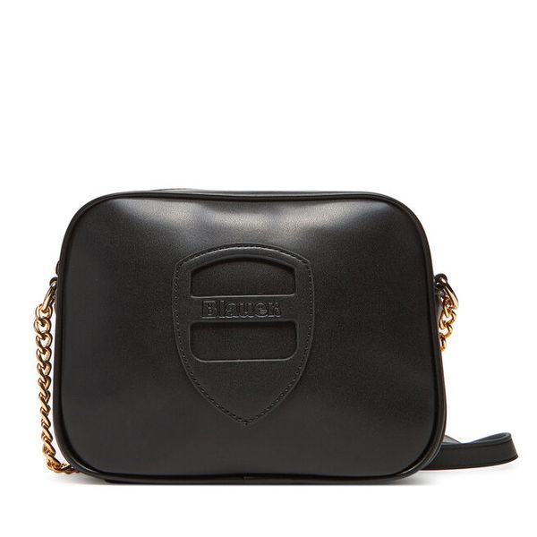 Torebka Blauer. Czarne listonoszki damskie Blauer, bez wzorów, bez dodatków. Za 309.99 zł.