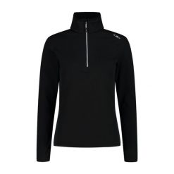 Damska kurtka narciarska CMP. Czarne kurtki sportowe damskie CMP, na zimę, bez wzorów, bez ramiączek, bez kaptura, narciarskie. Za 302.35 zł.