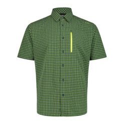 Koszula męska CMP 35S7807. Zielone koszule męskie CMP, m, bez wzorów, sportowe, bez kołnierzyka, bez ramiączek. W wyprzedaży za 188.99 zł.
