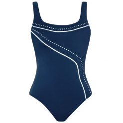 Strój kąpielowy Basic. Niebieskie stroje kąpielowe damskie SUNMARIN, bez wzorów, z poliesteru. Za 334.00 zł.