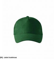 MALFINI - ADLER - Czapka unisex, 340 g/m, 100 % bawełna - nastawialna zieleń butelkowa. Zielone czapki damskie MALFINI, bez wzorów, z bawełny. Za 11.63 zł.